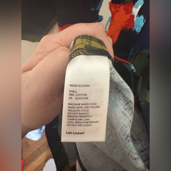 Kate Spade Saturday Sheath Dress | Size 4 | Vibrant Multicolor | 98% Cotton - Picture 8 of 10